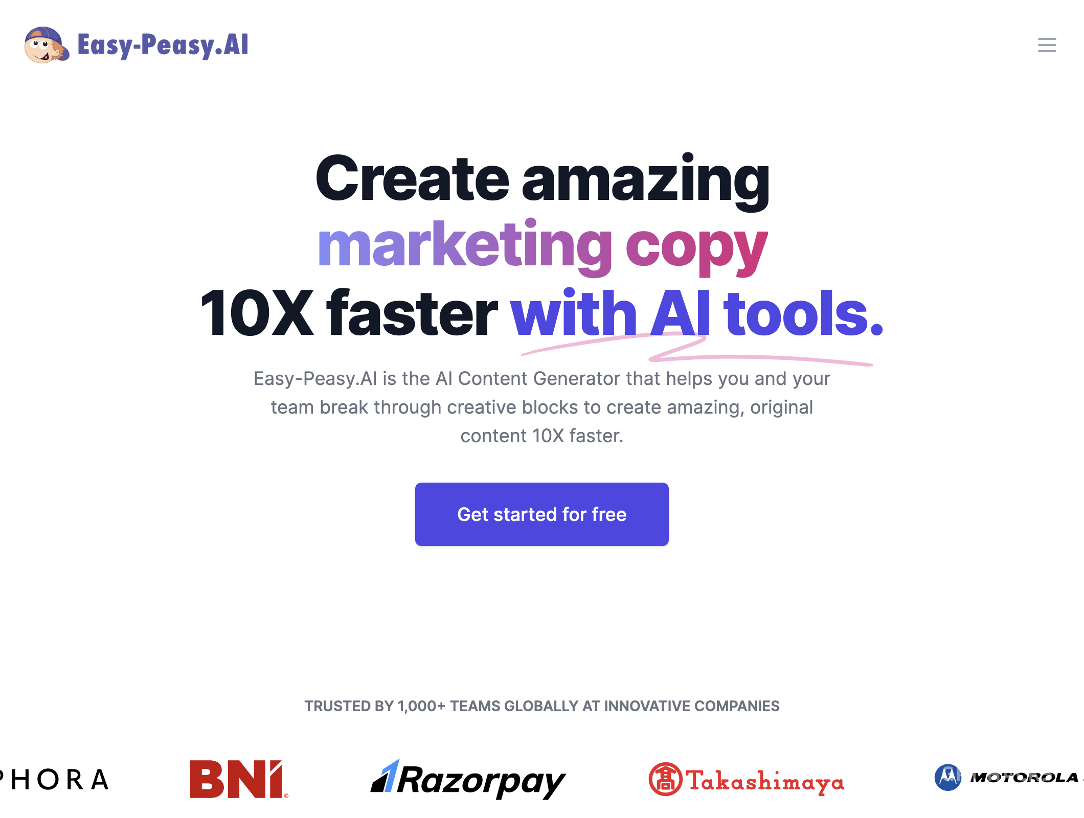 EasyPeasy AI
